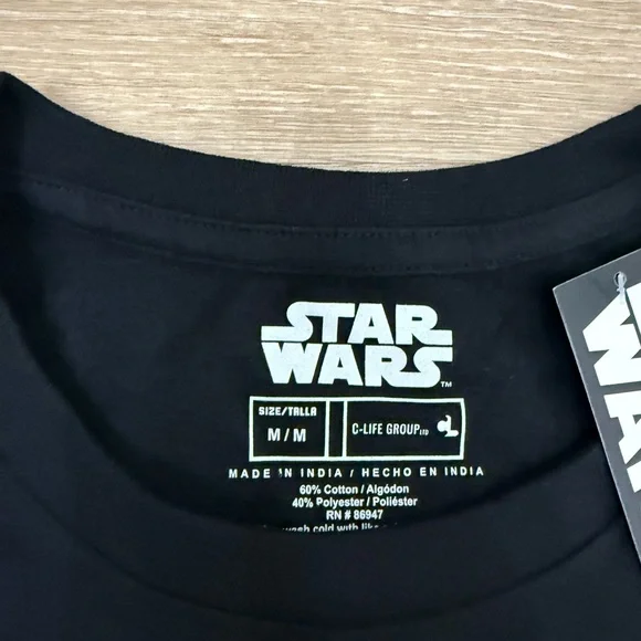 Star Wars Empire Logo Mens T Shirt Black Disney Officially Licensed - Medium - Picture 3 of 4